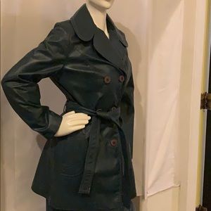 vintage Lantry Leather Coat
